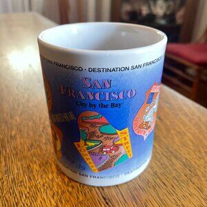 San Francisco City By the Bay Historical Sites Coffee Cup Mug by Smith Novelty